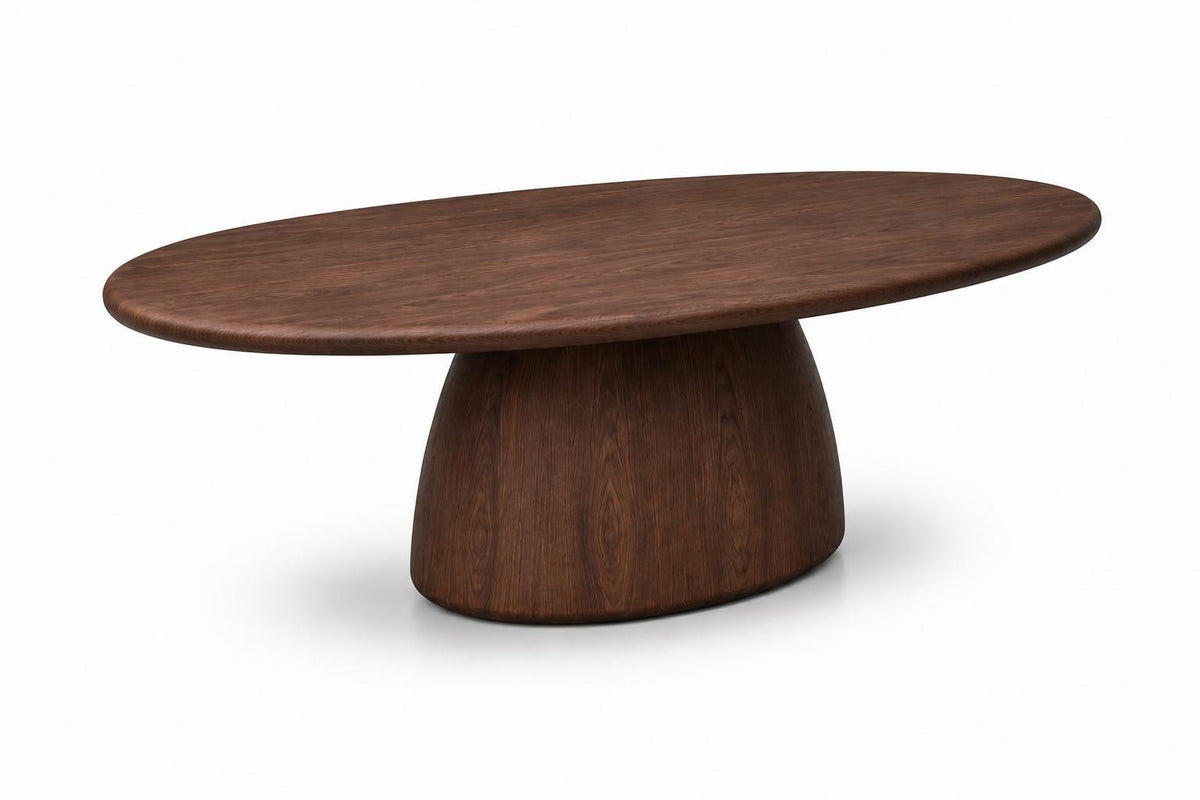 The SOHO Collection: organic forms and deep walnut finishes inspired by New York loft living.