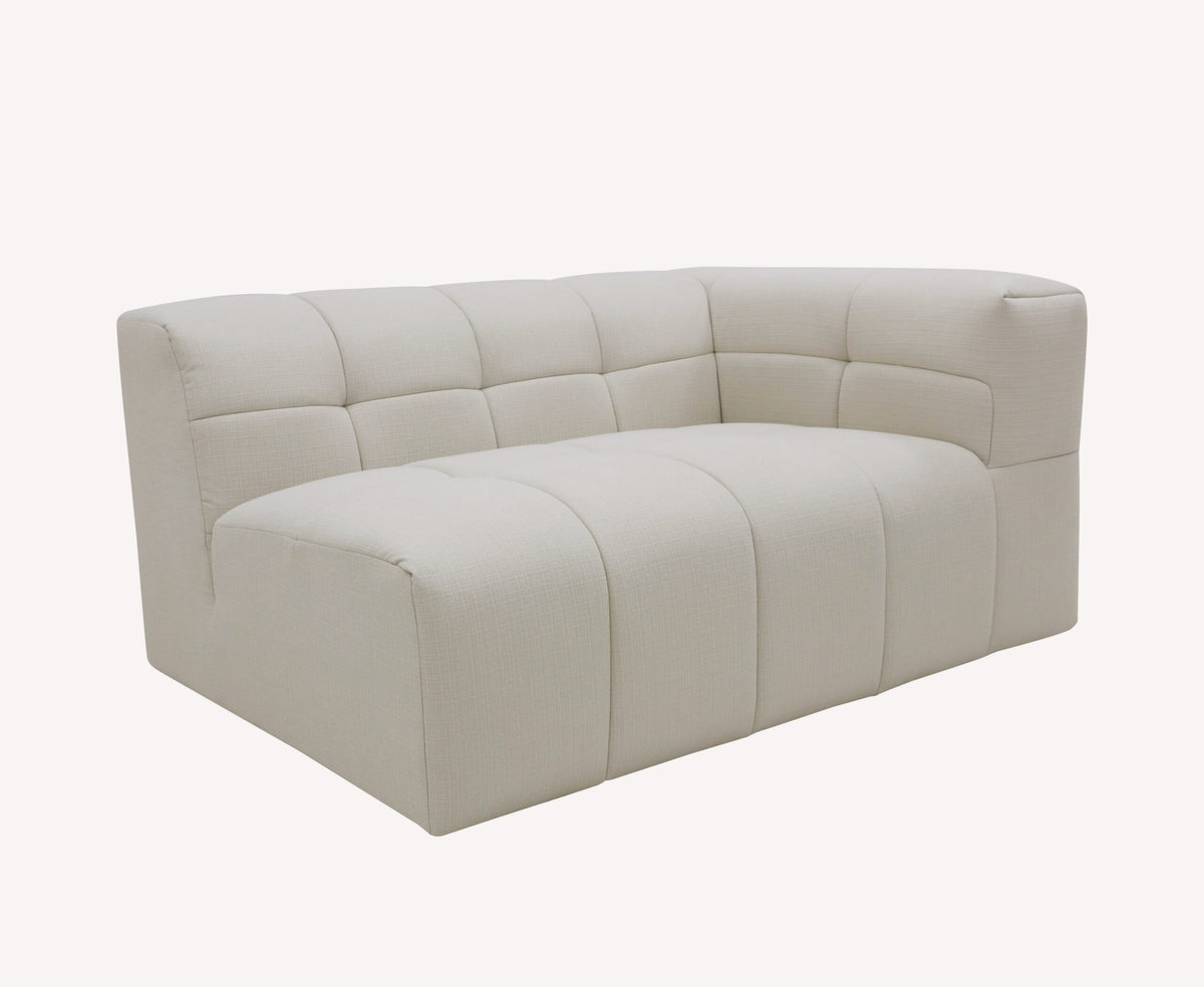 V2075 cream biscuit tufted sofa, view 10