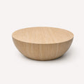 Kimono round stone-look coffee table