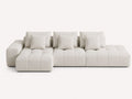 Levavit large modular sectional with channel stitching