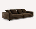 Lihi extra-deep modern lounge sofa on slim legs