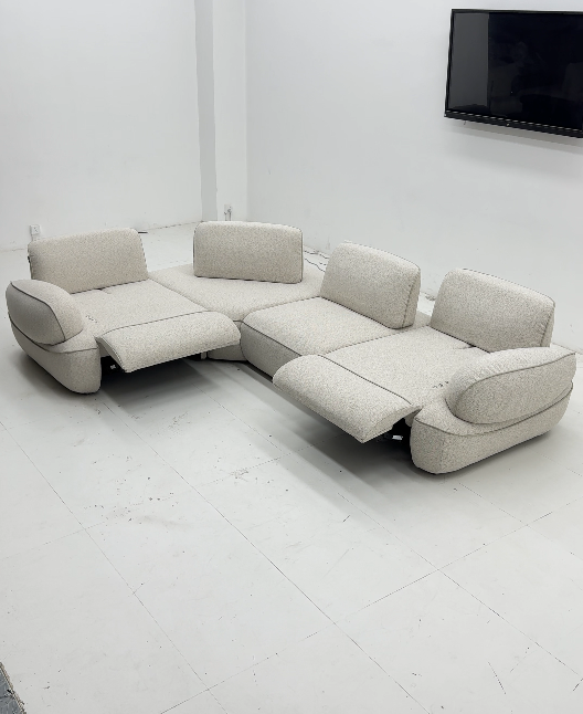Boss L-shaped power reclining sectional, view 3