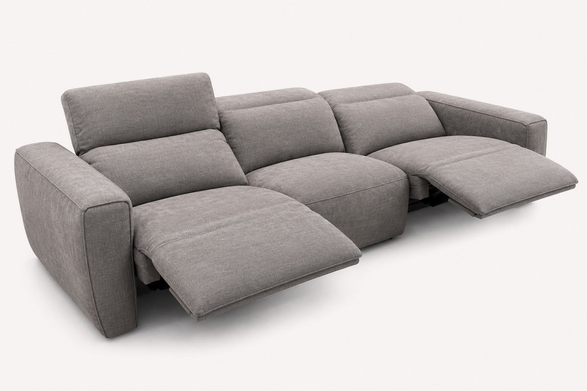 Koala velvety power reclining sofa, view 2