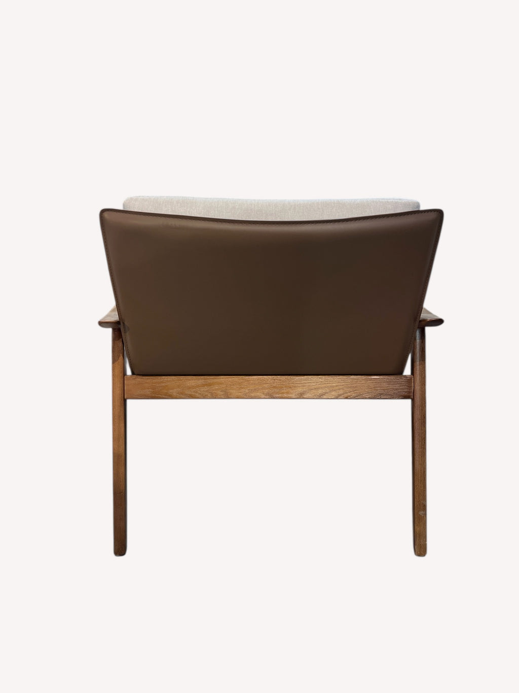 Sierra round rocking lounge chair with dark shell and plush cushions, view 4