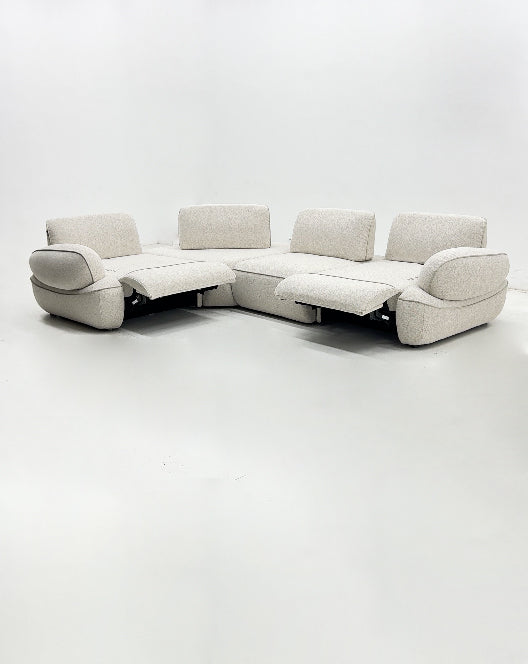 Boss L-shaped power reclining sectional, view 2