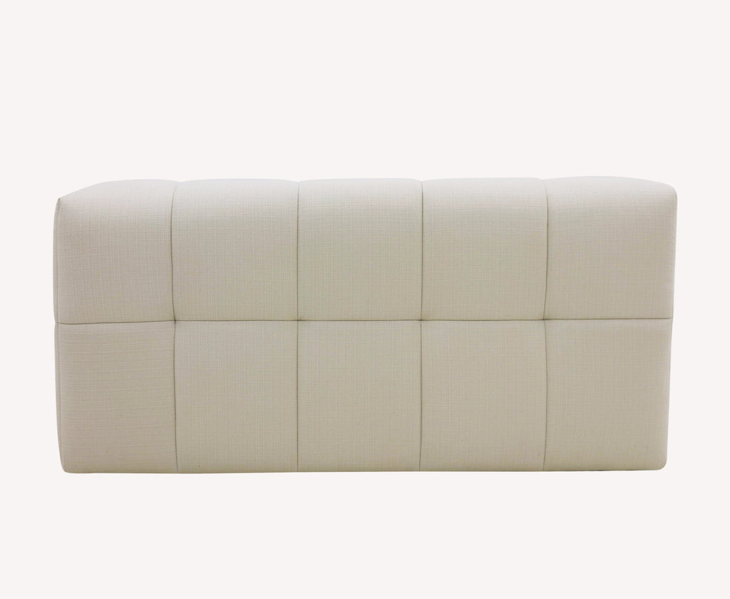 V2075 cream biscuit tufted sofa, view 6
