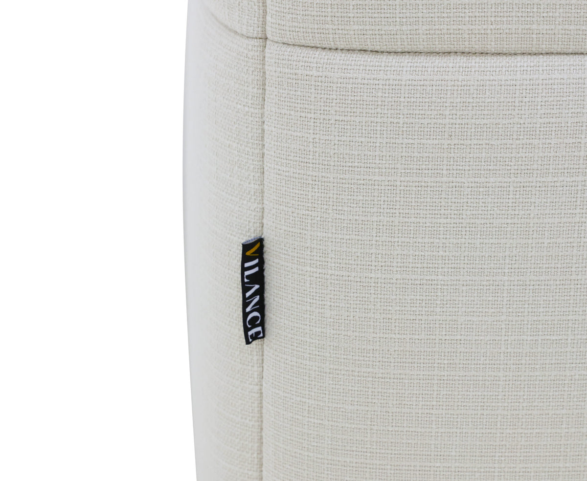 V2075 cream biscuit tufted sofa, view 7