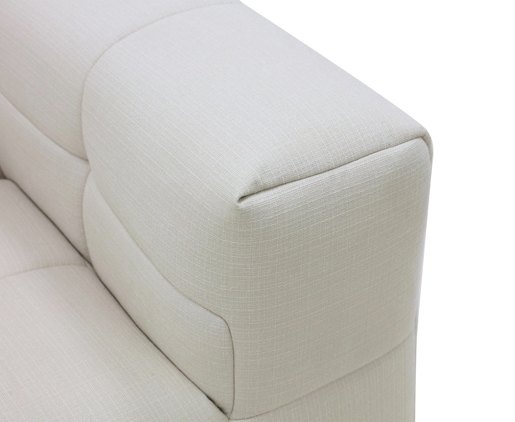 V2075 cream biscuit tufted sofa, view 9
