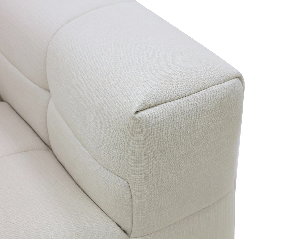 V2075 cream biscuit tufted sofa, view 9