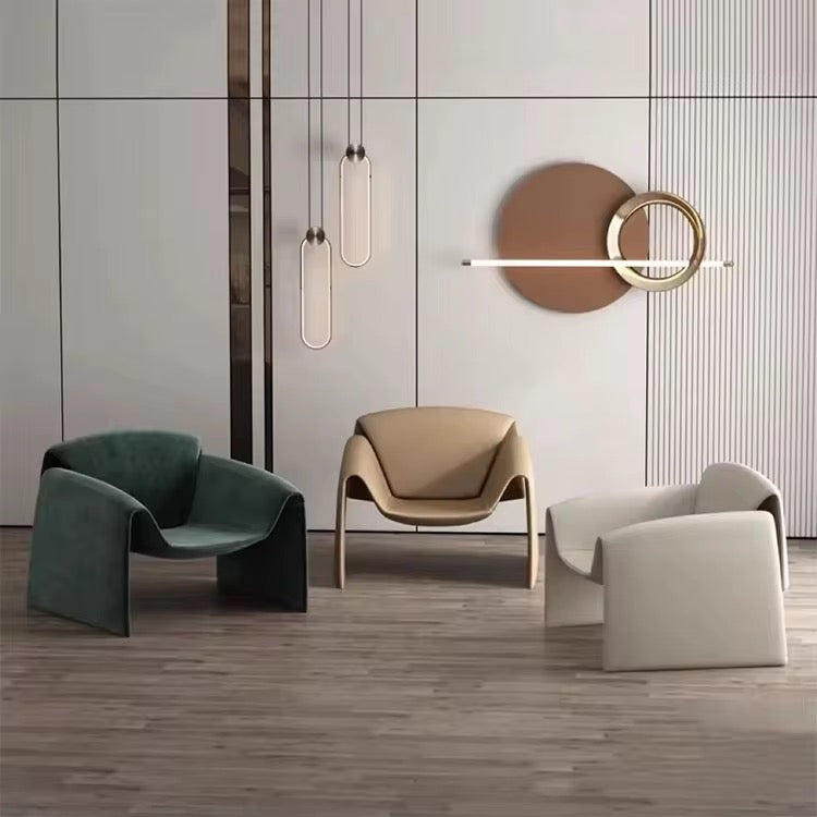 Lucy modern luxe accent chair, view 4