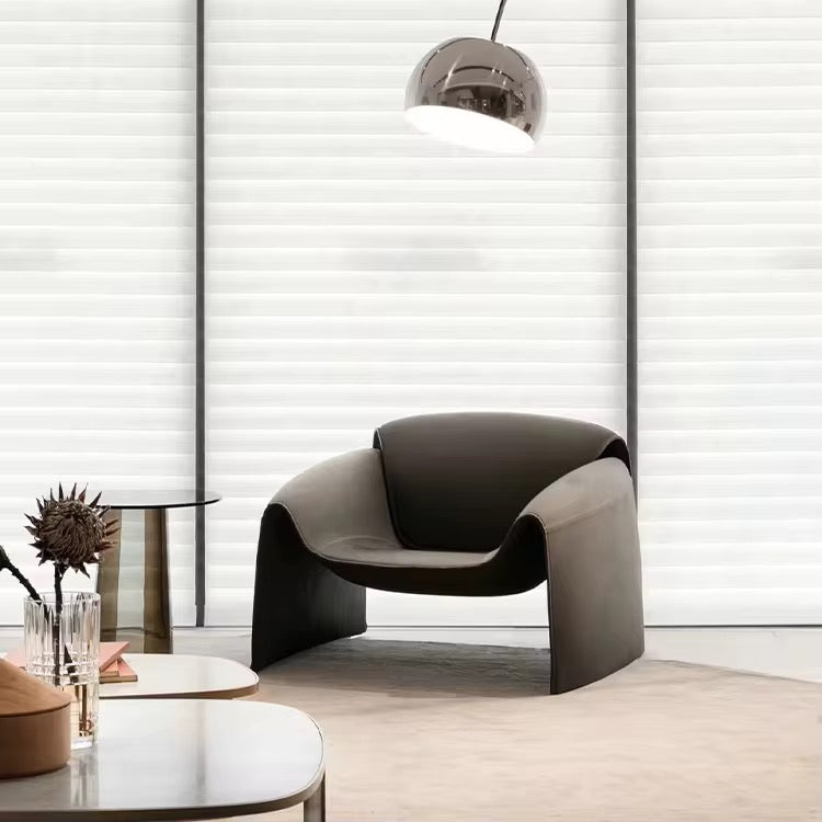 Lucy modern luxe accent chair, view 2